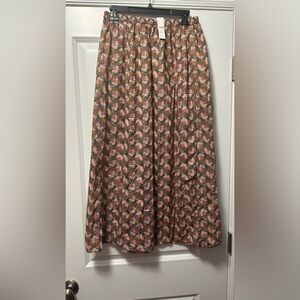 Floral cotton Women's Skirt